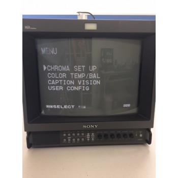 SONY PVM-1354Q TRINITRON COLOR VIDEO MONITOR
